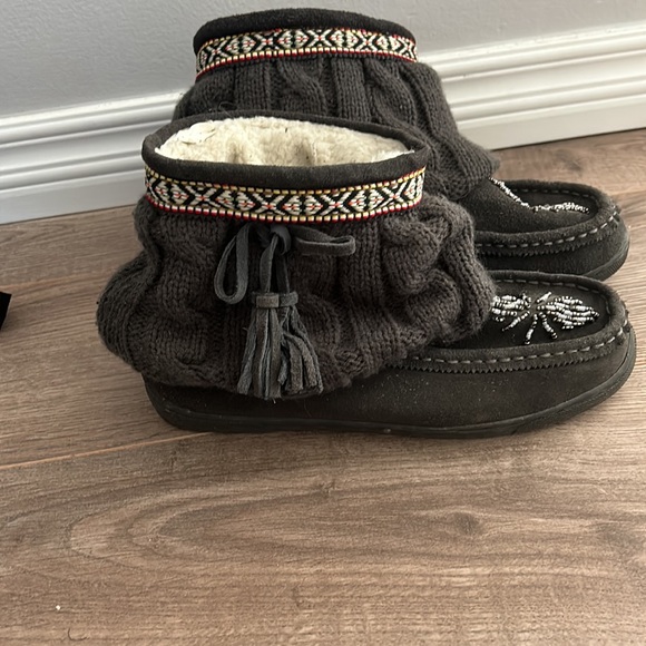 Moccasin ankle boots - Picture 2 of 2
